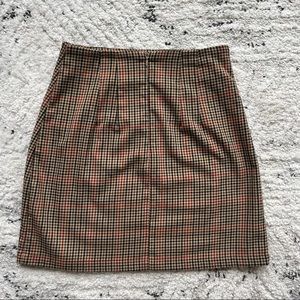 Brandy Melville Plaid Mini Skirt